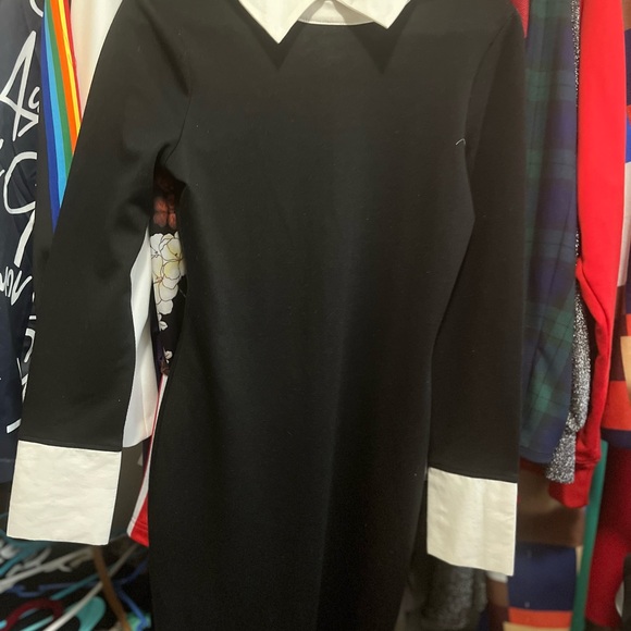 Cute black and white collar dress 👗 - Picture 3 of 3